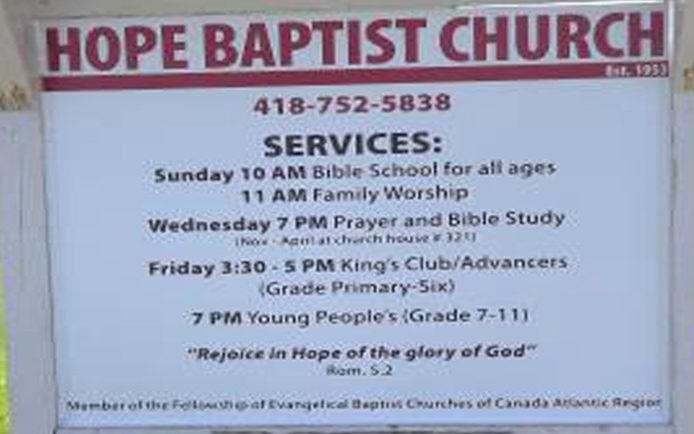 Hope Baptist Church Service Times